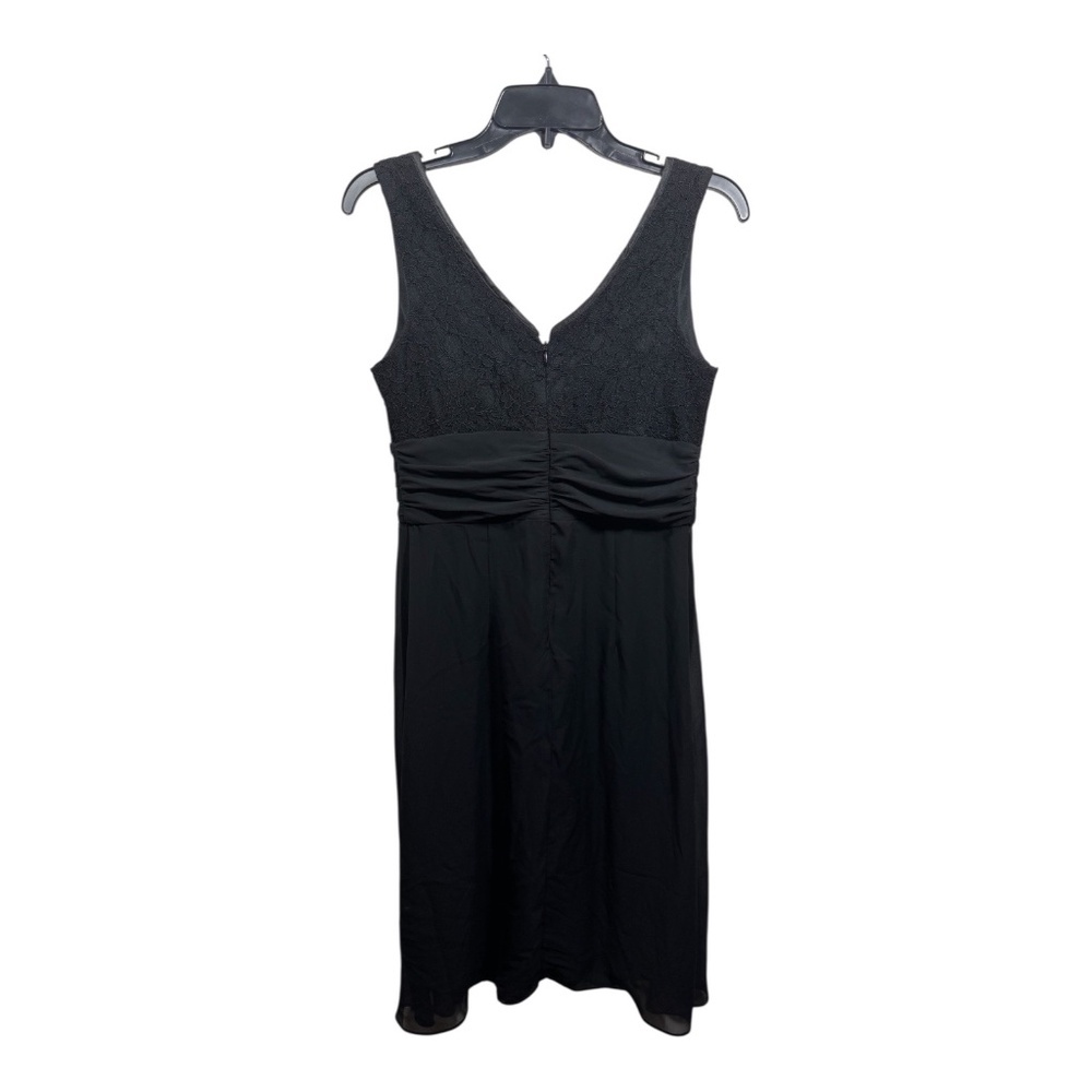 Reitmans Dress Womens Size 5 Black Sleeveless Formal Party Knee Length - Picture 6 of 7